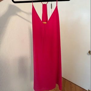 Alice + Olivia | Pink 100% silk Dress - Size M | GREAT condition!